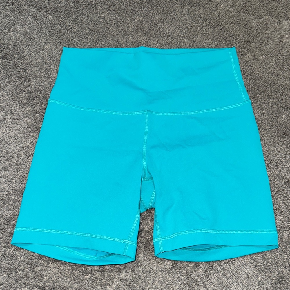 Lululemon wunder train shorts 6in